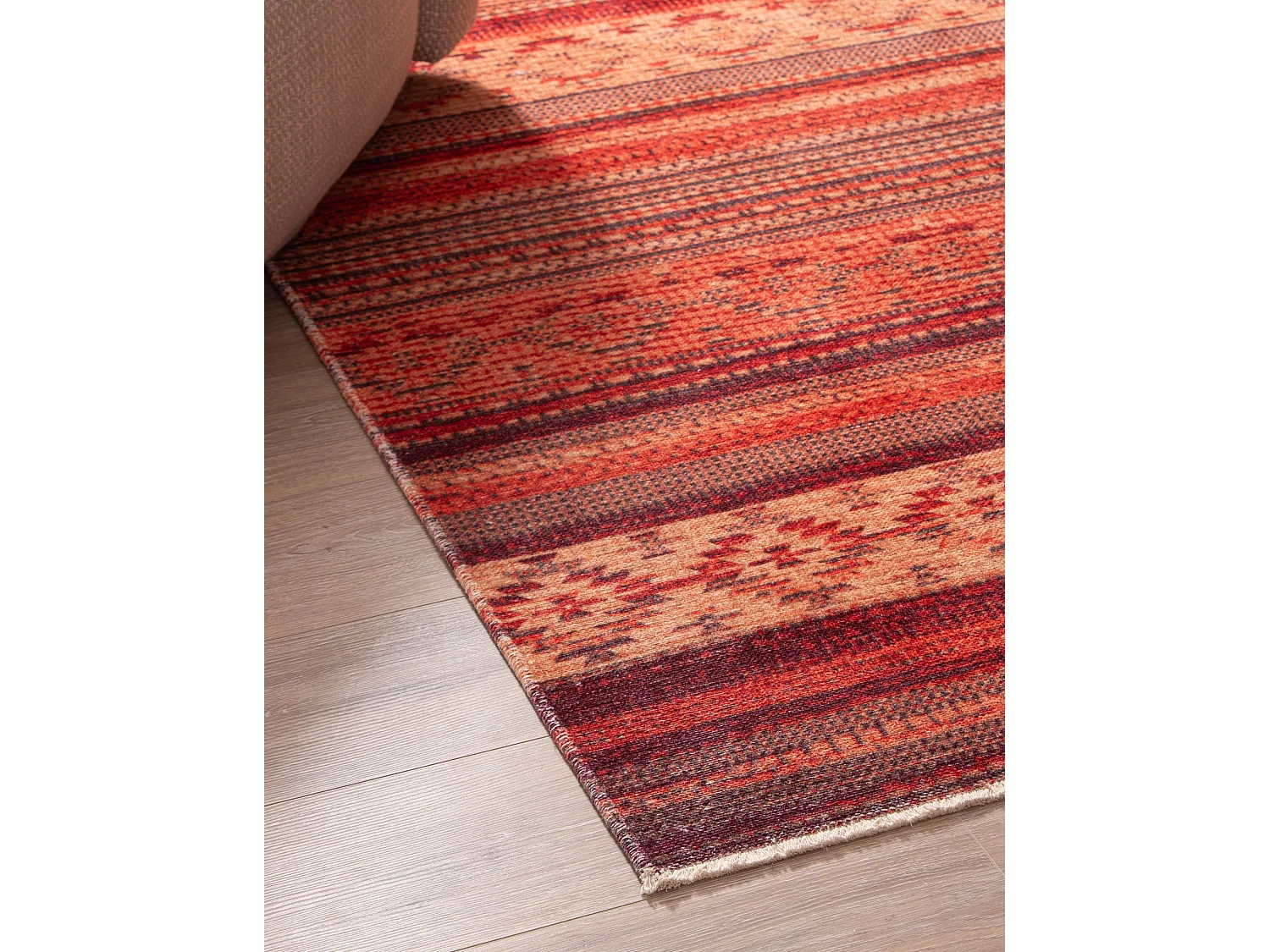 Tapis 185x275 orange Kriens Makaha