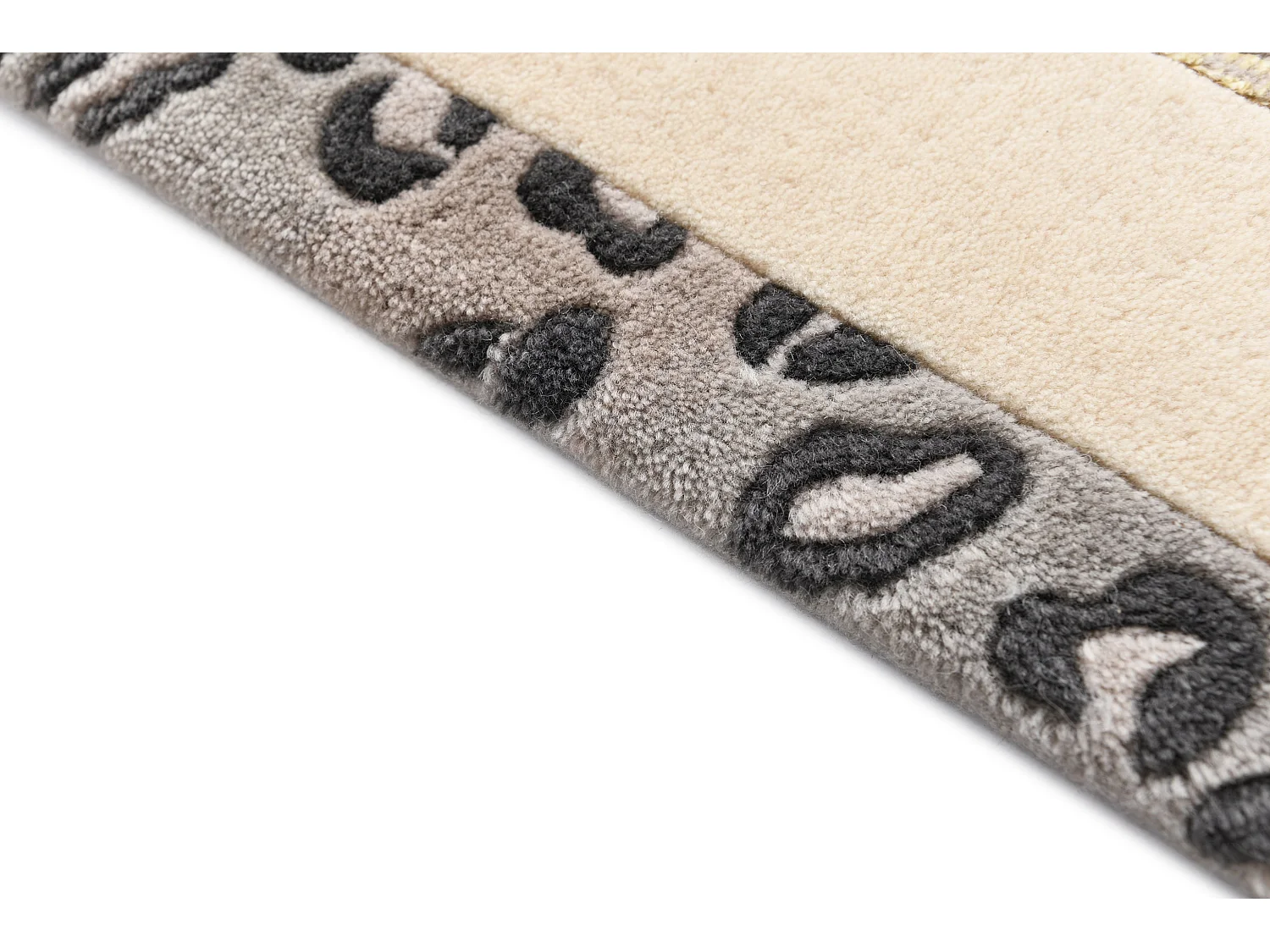 Loper-Woltapijt 302x81 Grijs Darya