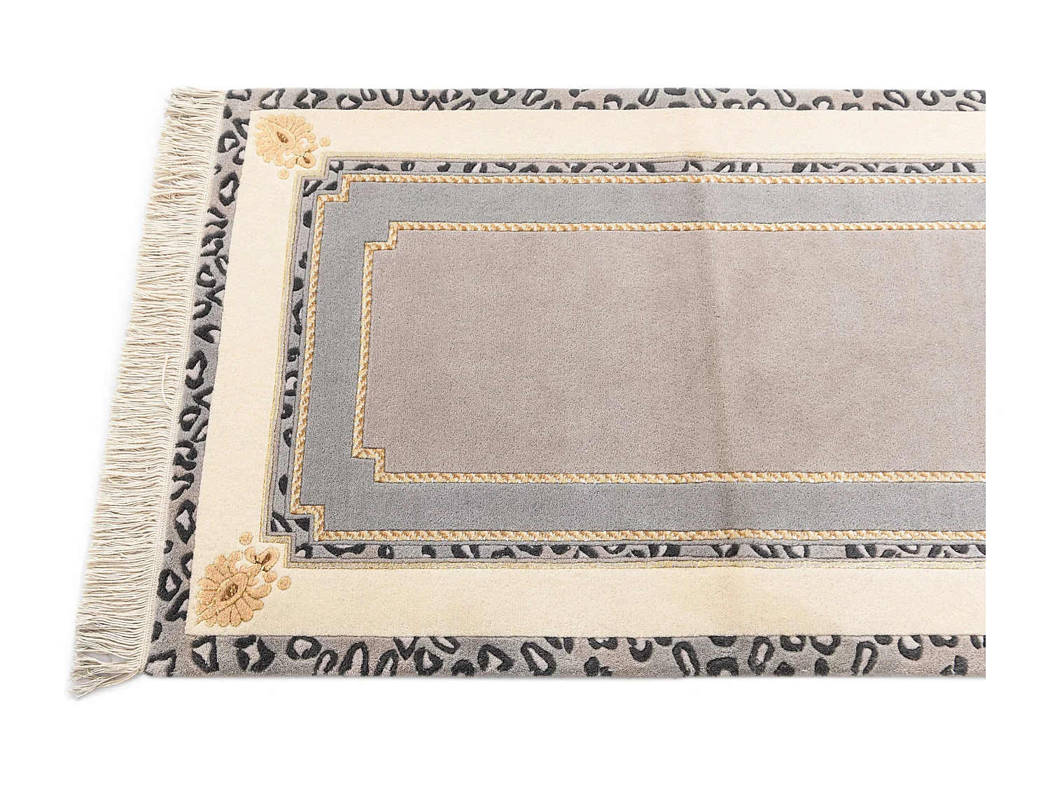 Loper-Woltapijt 302x81 Grijs Darya