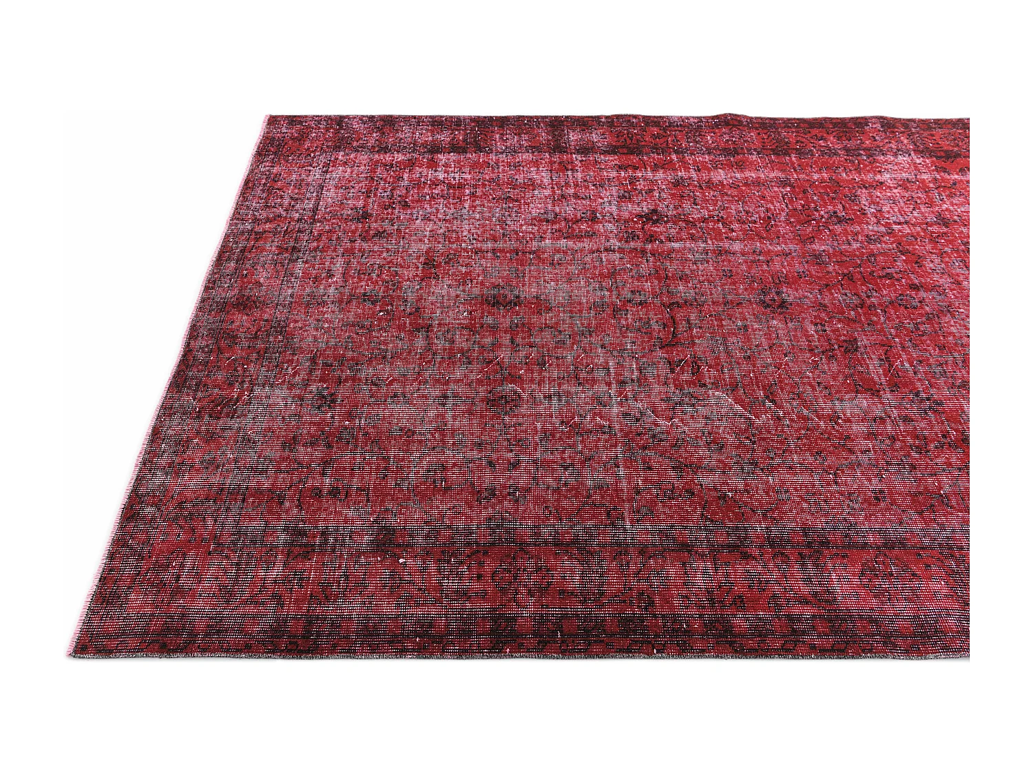 Tappeto in lana 165x279 rosso Ultra Vintage