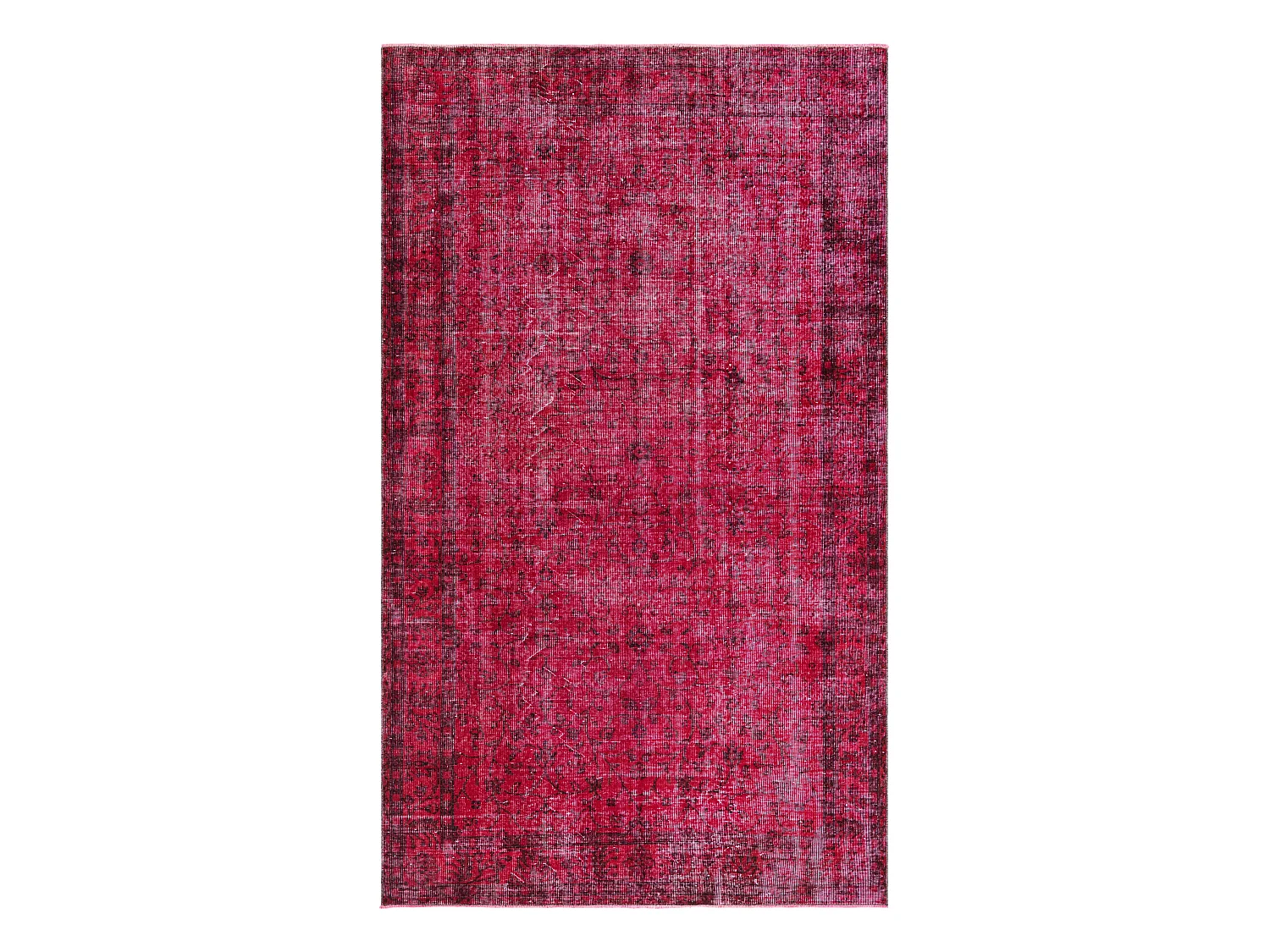 Tapis de laine 165x279 rouge Ultra Vintage
