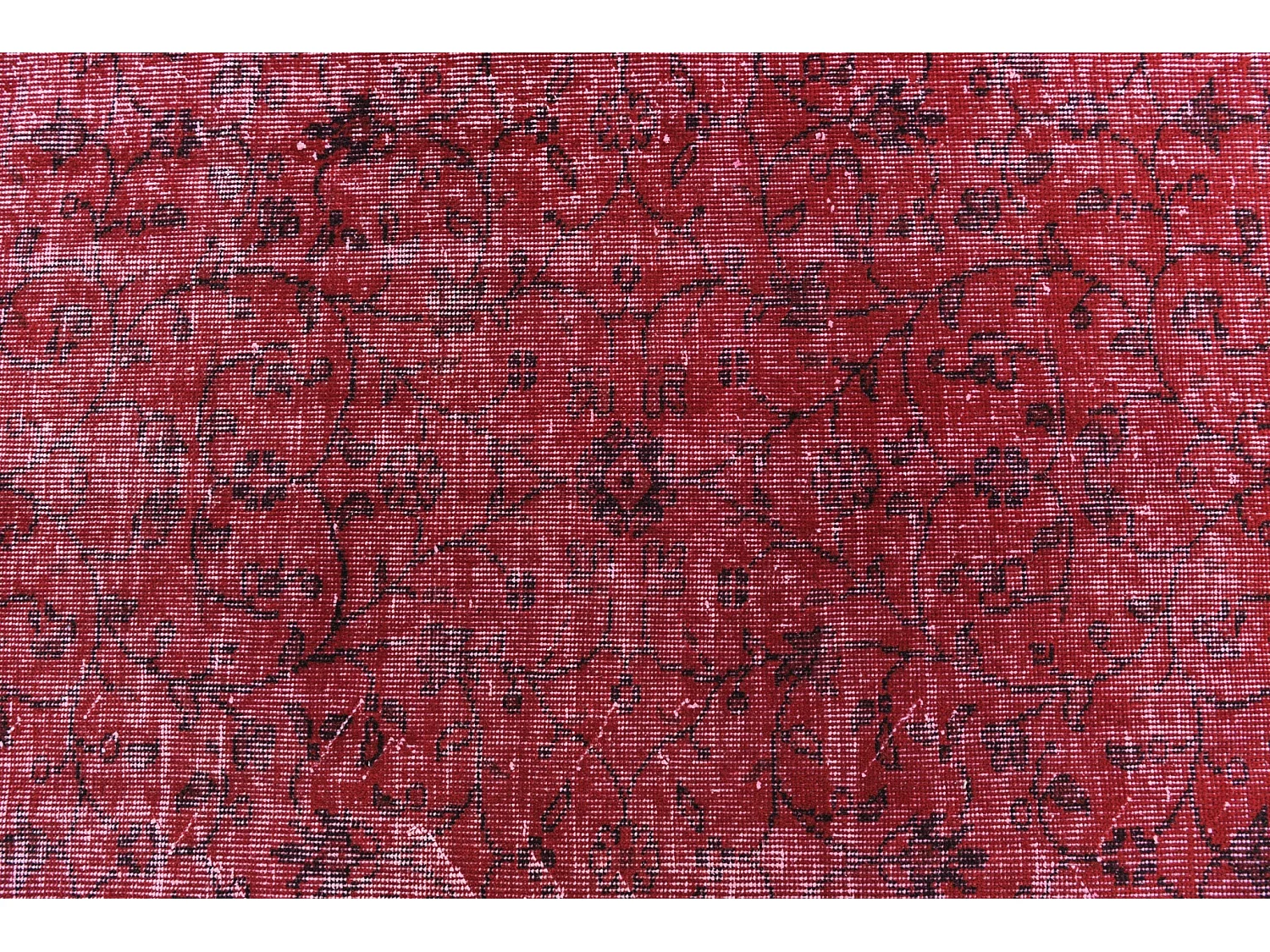 Tapis de laine 165x279 rouge Ultra Vintage