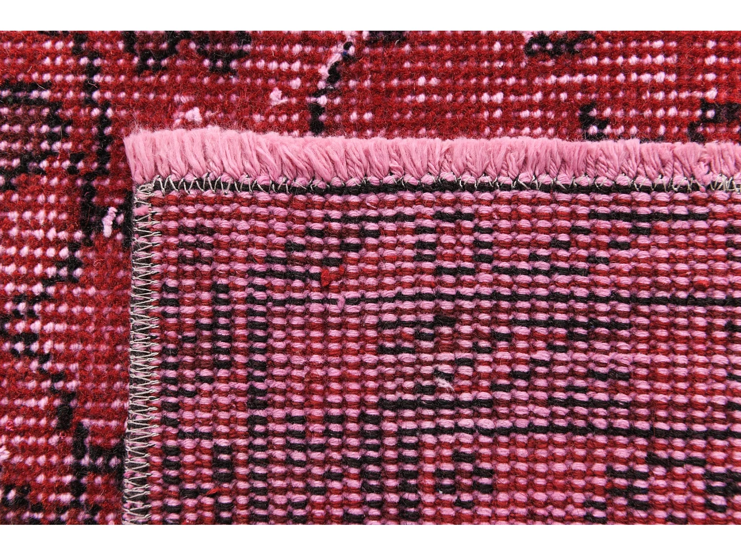 Tapis de laine 165x279 rouge Ultra Vintage