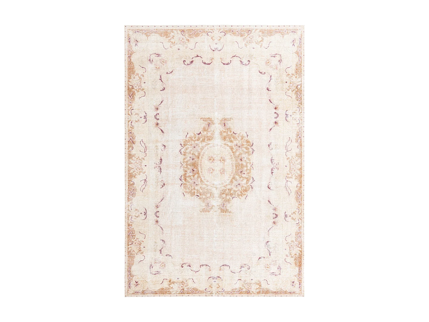 Tapis de laine 183x274 brun Ultra Vintage