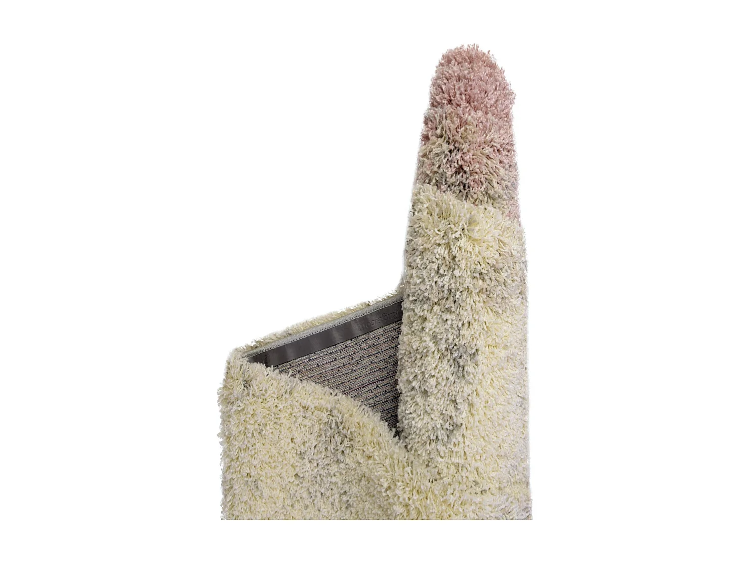 Tapis shaggy 240x305 beige - rose Lachen Haze