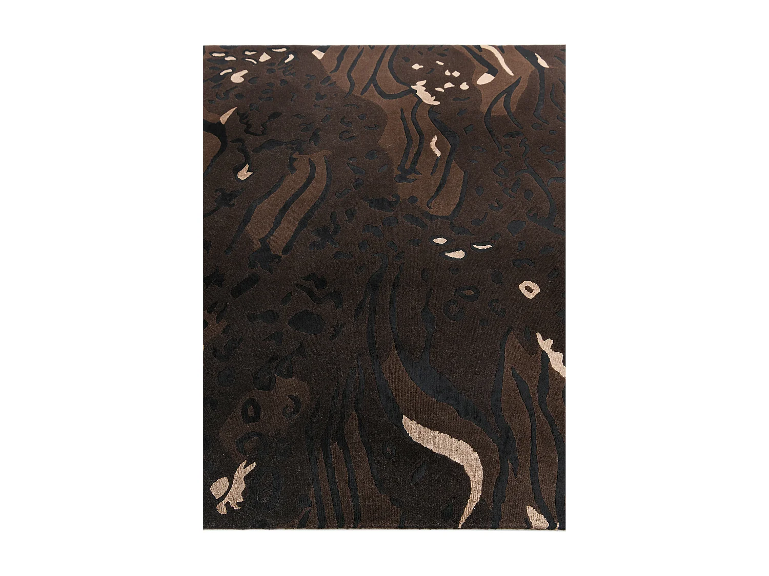 Tappeto in lana 175x244 marrone Darya