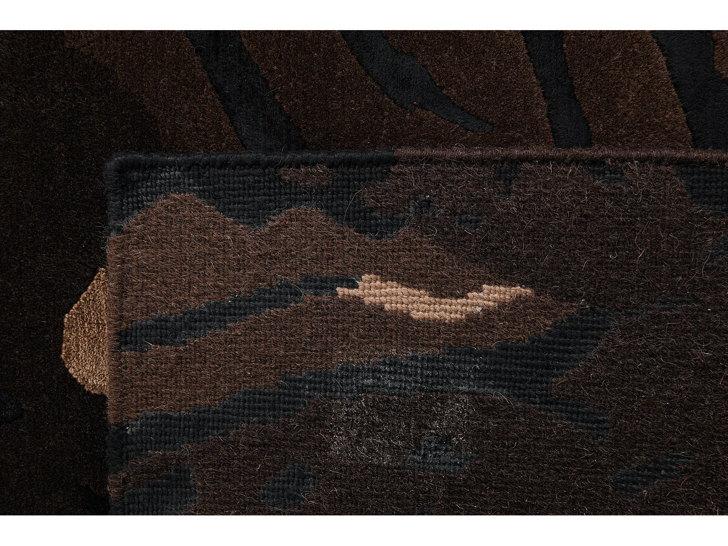 Tappeto in lana 175x244 marrone Darya