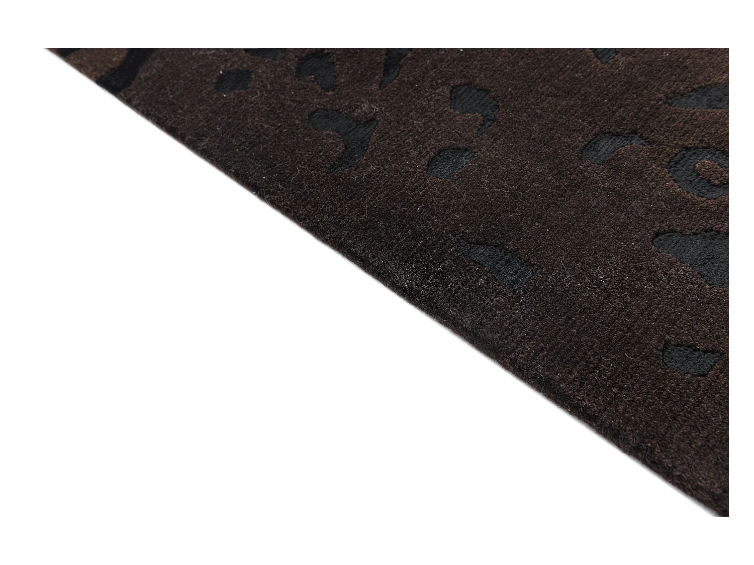 Wollteppich 175x244 Braun Darya