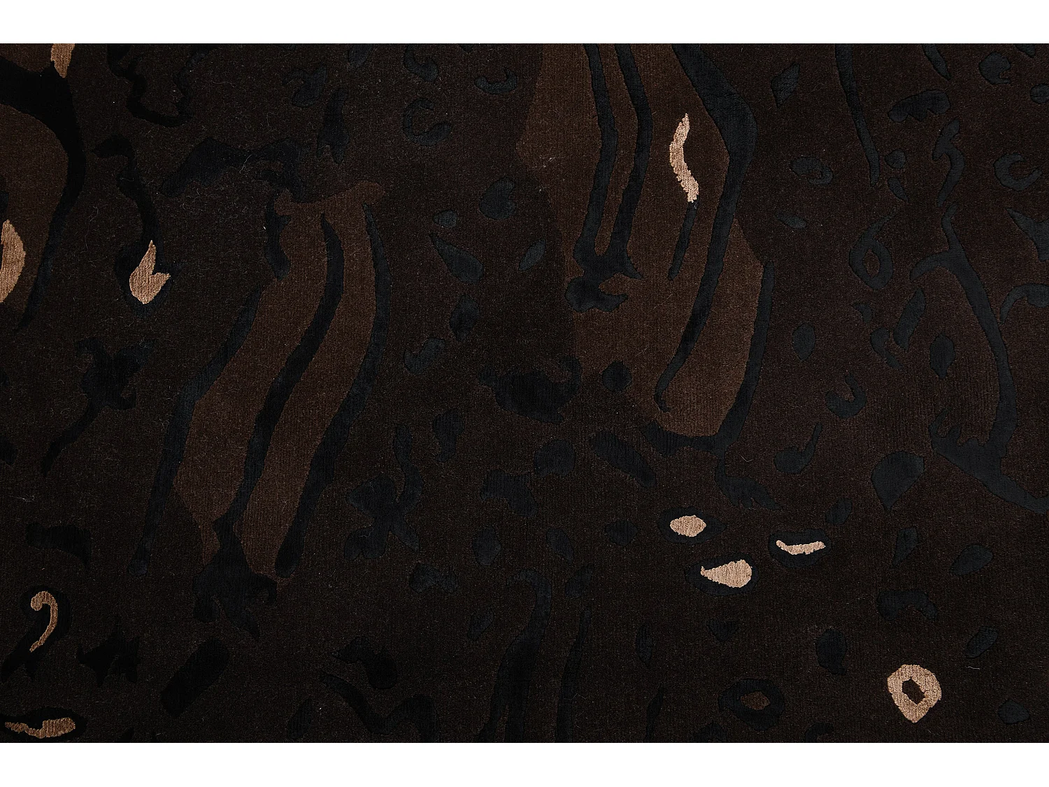 Tapis de laine 175x244 brun Darya