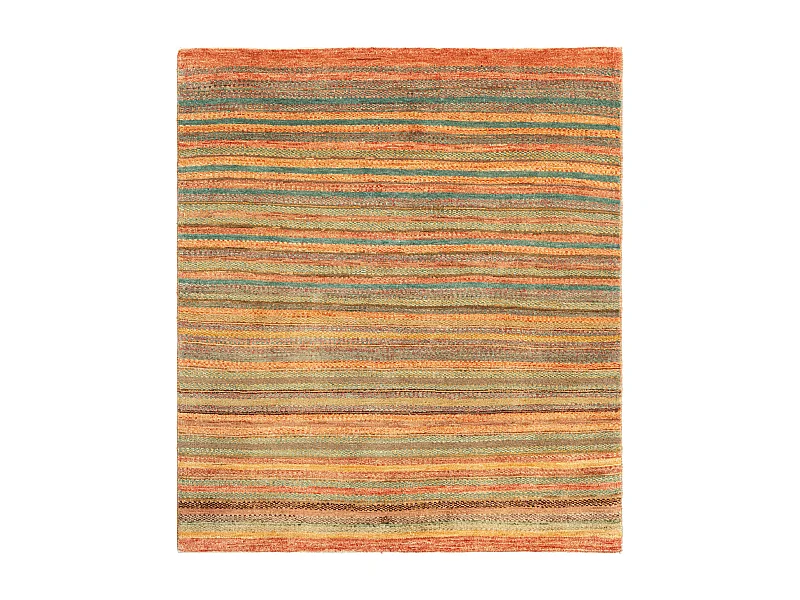 Tapis de laine 123x141 brun Juma