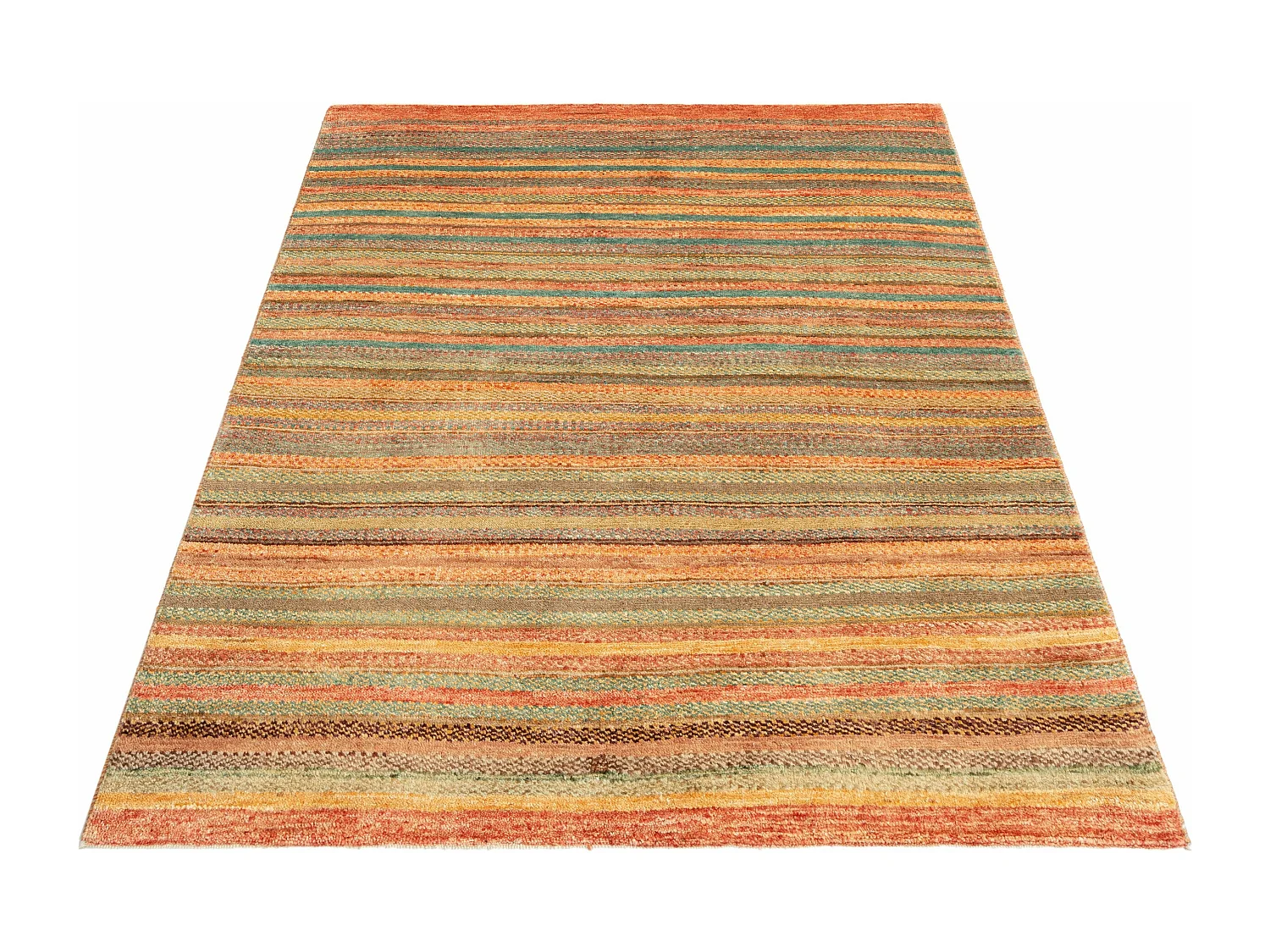 Tapis de laine 123x141 brun Juma