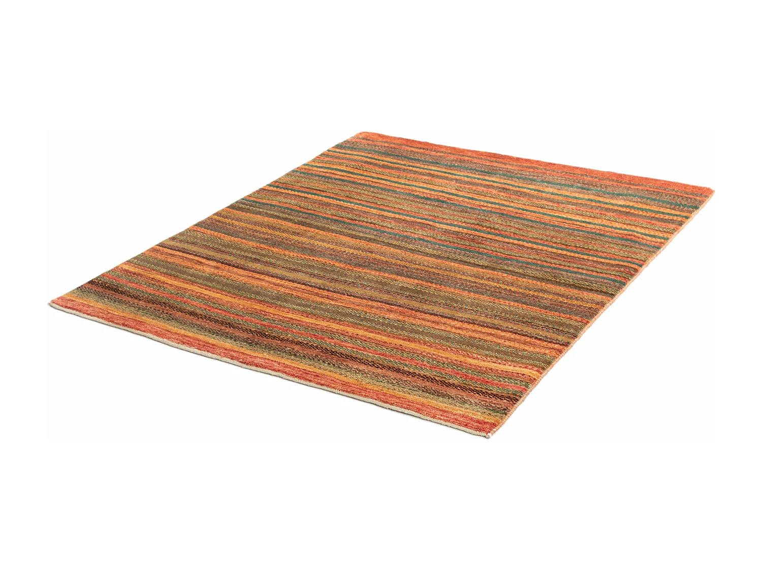 Tapis de laine 123x141 brun Juma