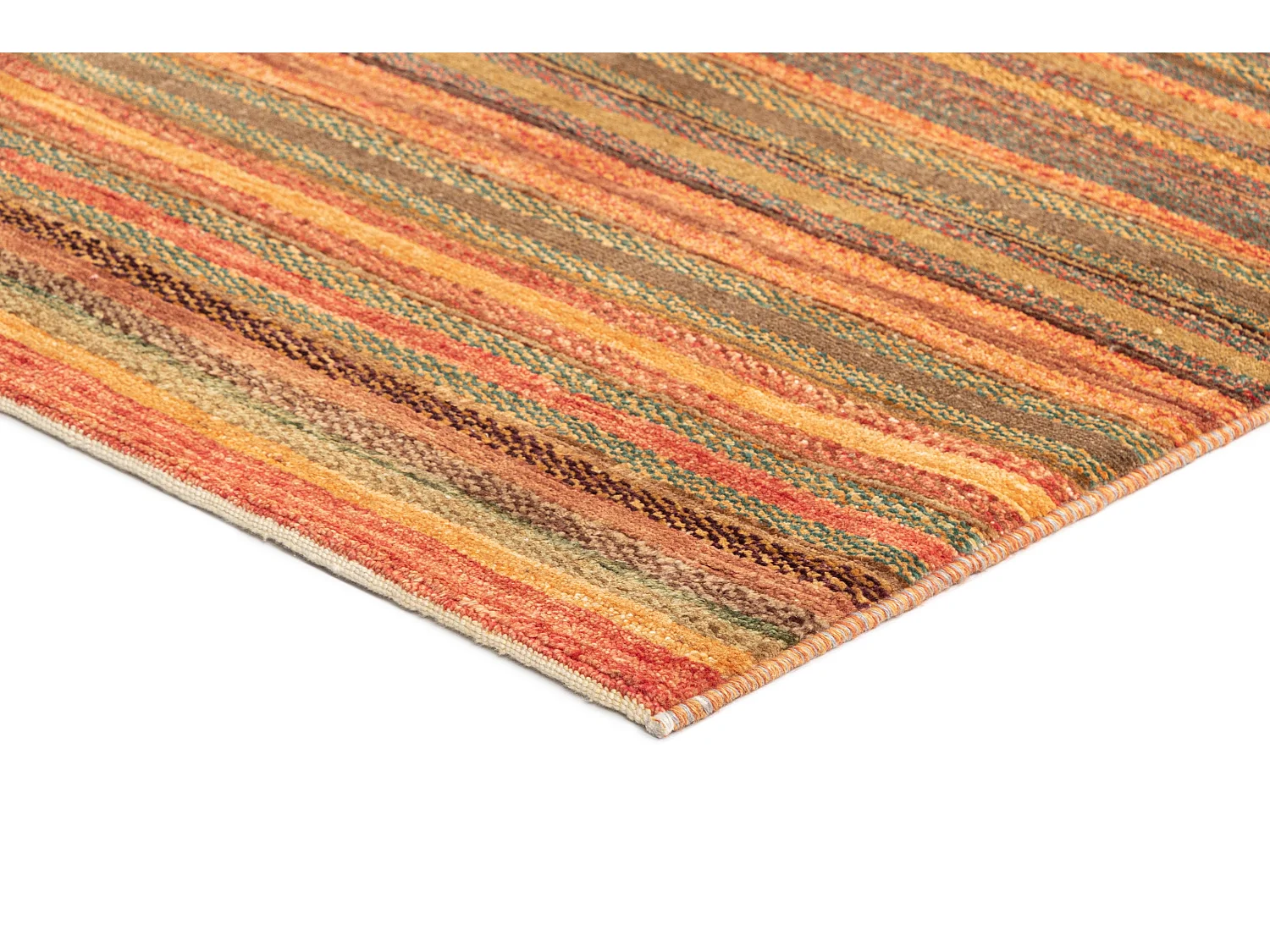 Tapis de laine 123x141 brun Juma
