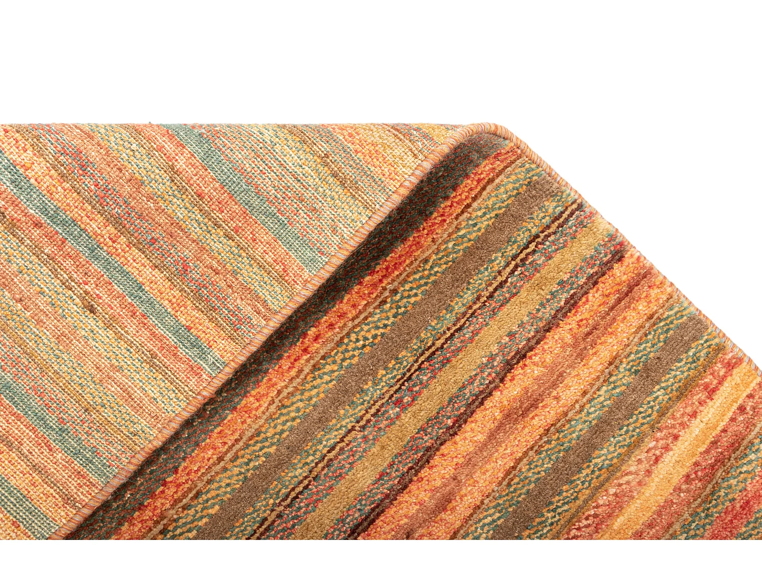 Tapis de laine 123x141 brun Juma