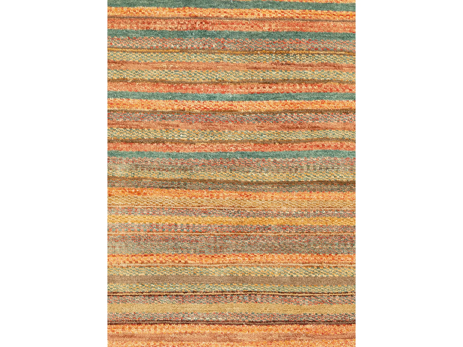 Tapis de laine 123x141 brun Juma