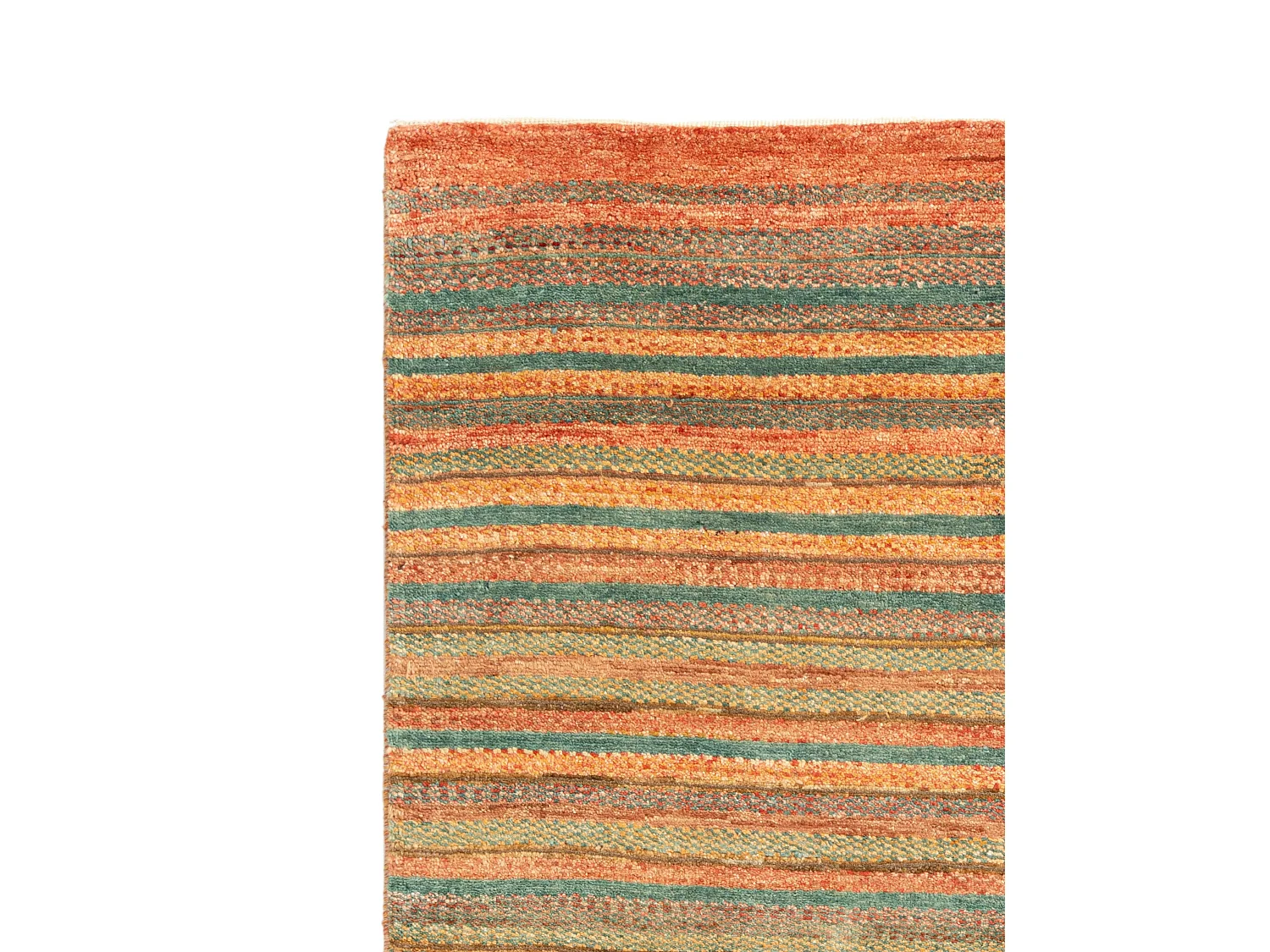 Tapis de laine 123x141 brun Juma