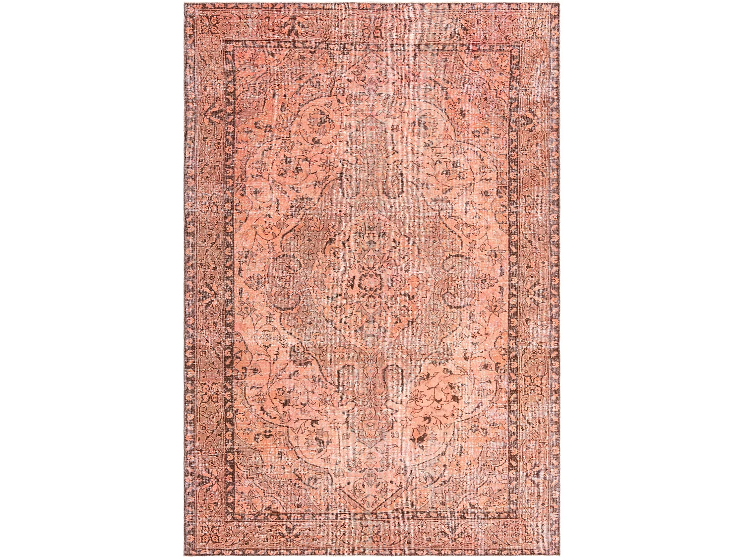 Tapis de laine 218x320 rose Ultra Vintage