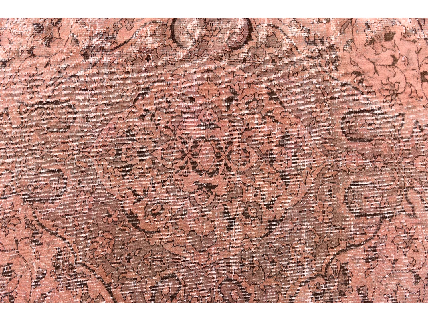 Tapis de laine 218x320 rose Ultra Vintage