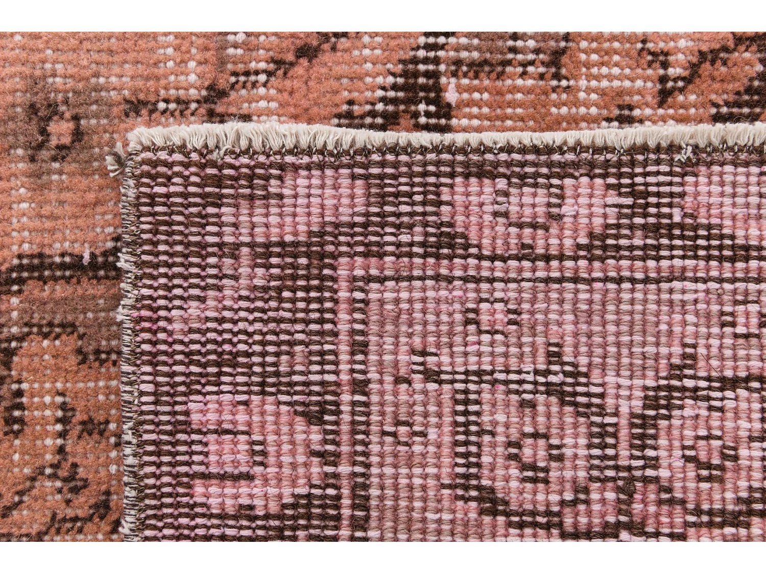 Tapis de laine 218x320 rose Ultra Vintage