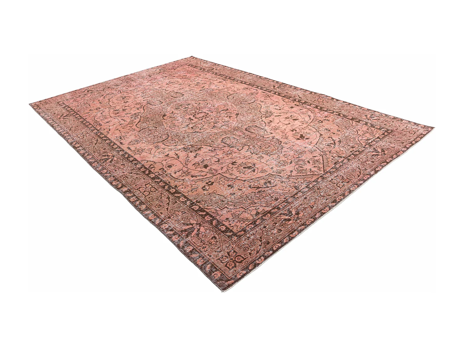 Tapis de laine 218x320 rose Ultra Vintage