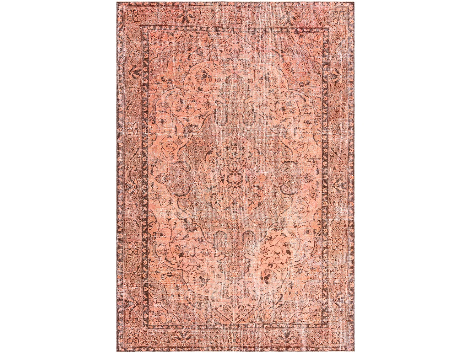 Tapis de laine 218x320 rose Ultra Vintage