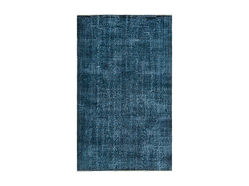 Wollteppich 152x249 Blau Ultra Vintage