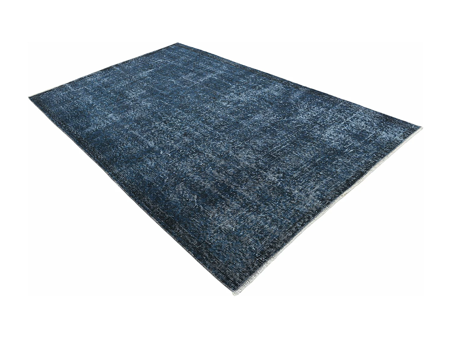 Tapis de laine 152x249 Bleu Ultra Vintage