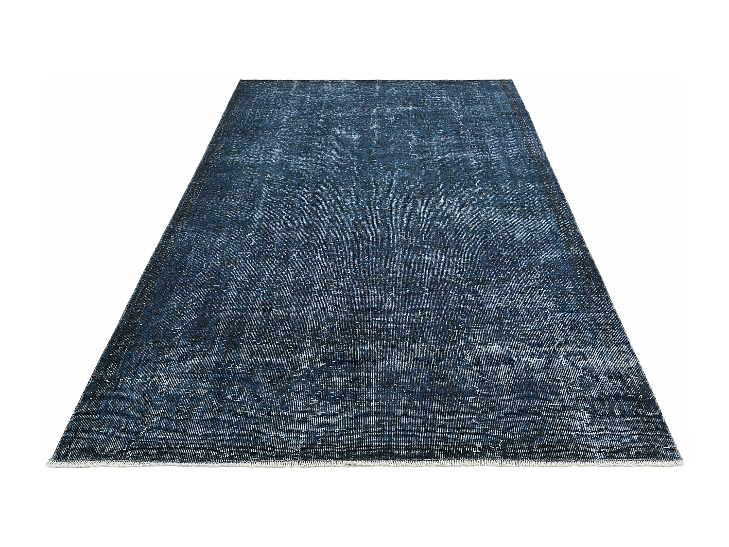 Tapis de laine 152x249 Bleu Ultra Vintage