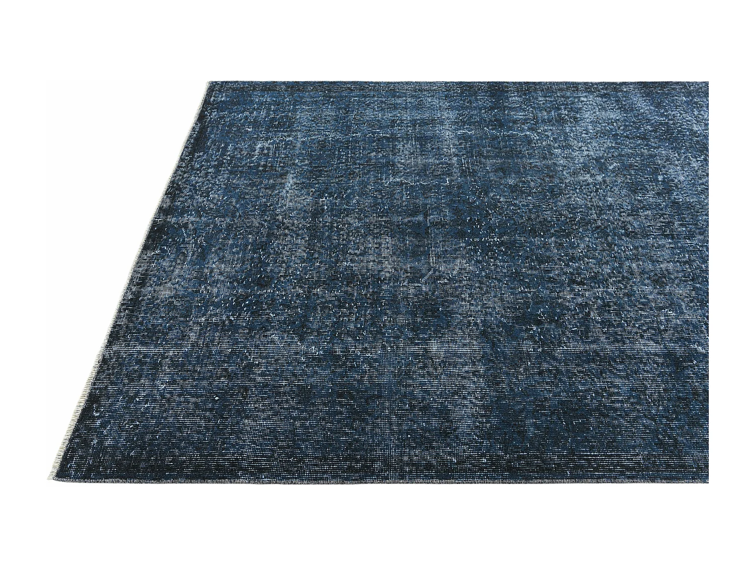 Tapis de laine 152x249 Bleu Ultra Vintage