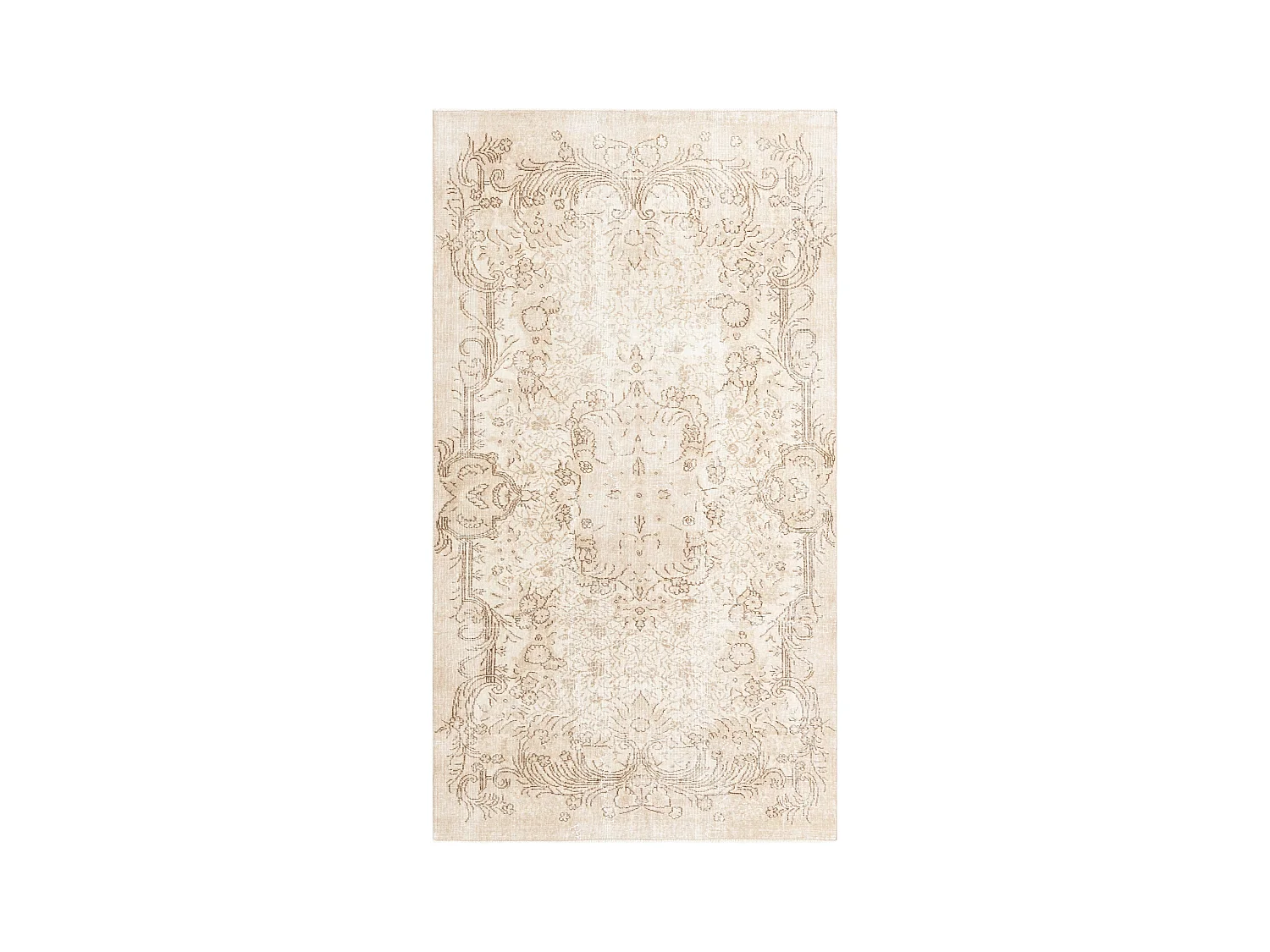 Tapis de laine 150x274 brun Ultra Vintage