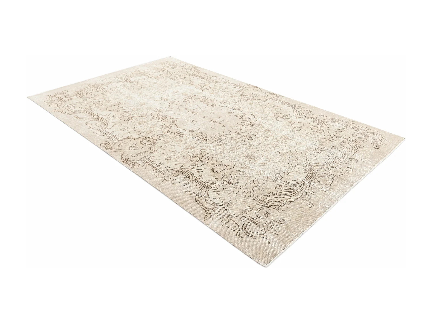 Tapis de laine 150x274 brun Ultra Vintage