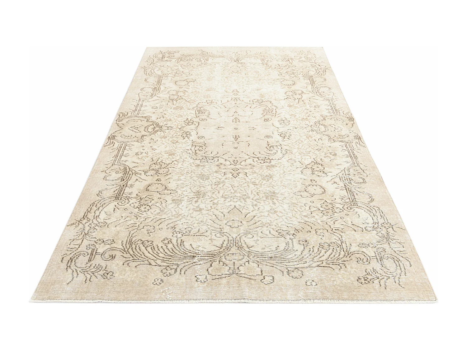 Tapis de laine 150x274 brun Ultra Vintage