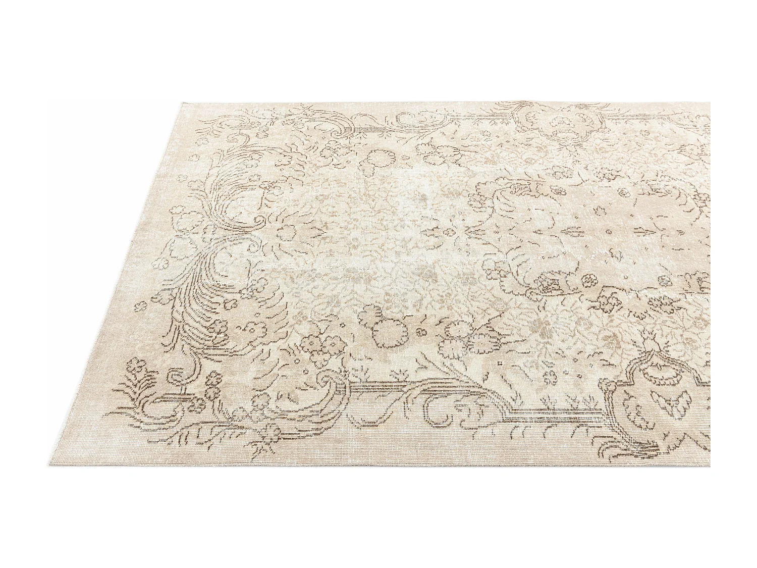 Tapis de laine 150x274 brun Ultra Vintage
