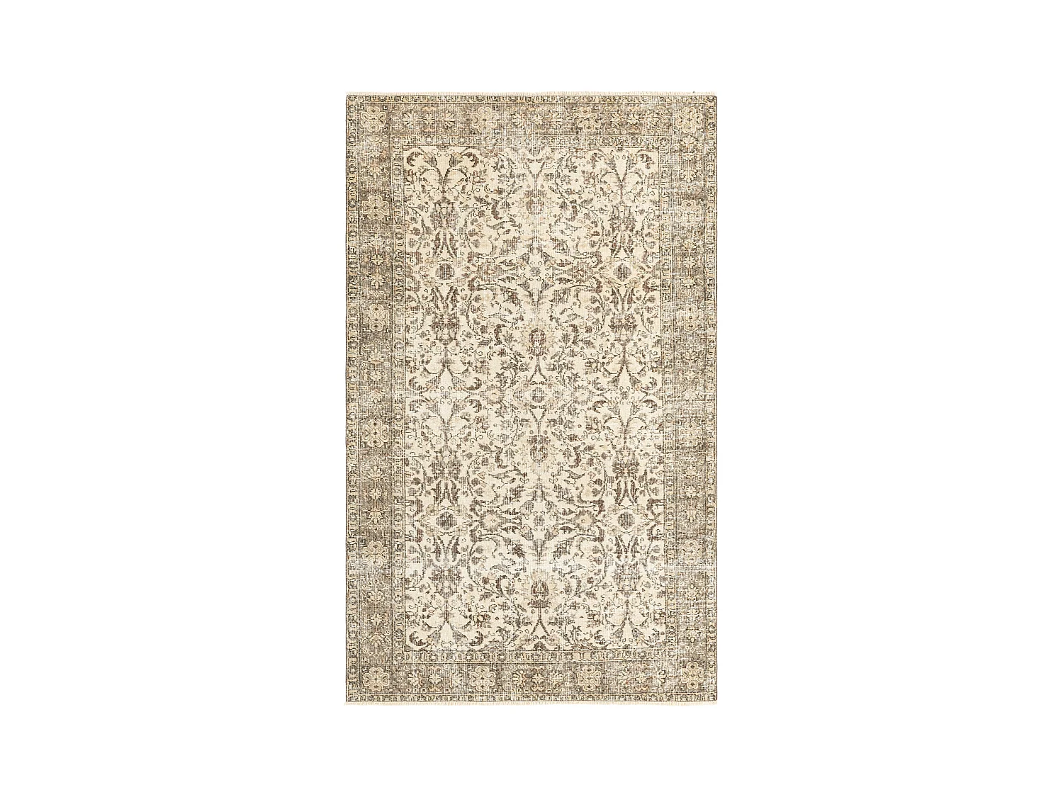 Wollteppich 150x249 Beige Ultra Vintage