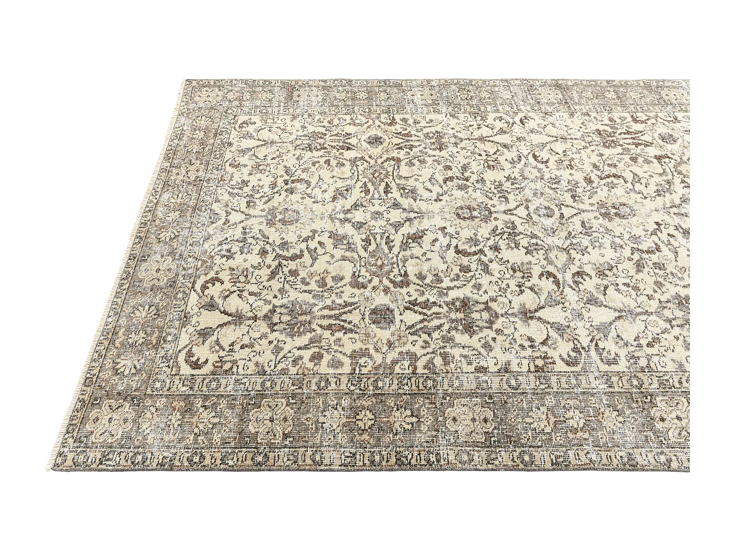 Tapis de laine 150x249 beige Ultra Vintage