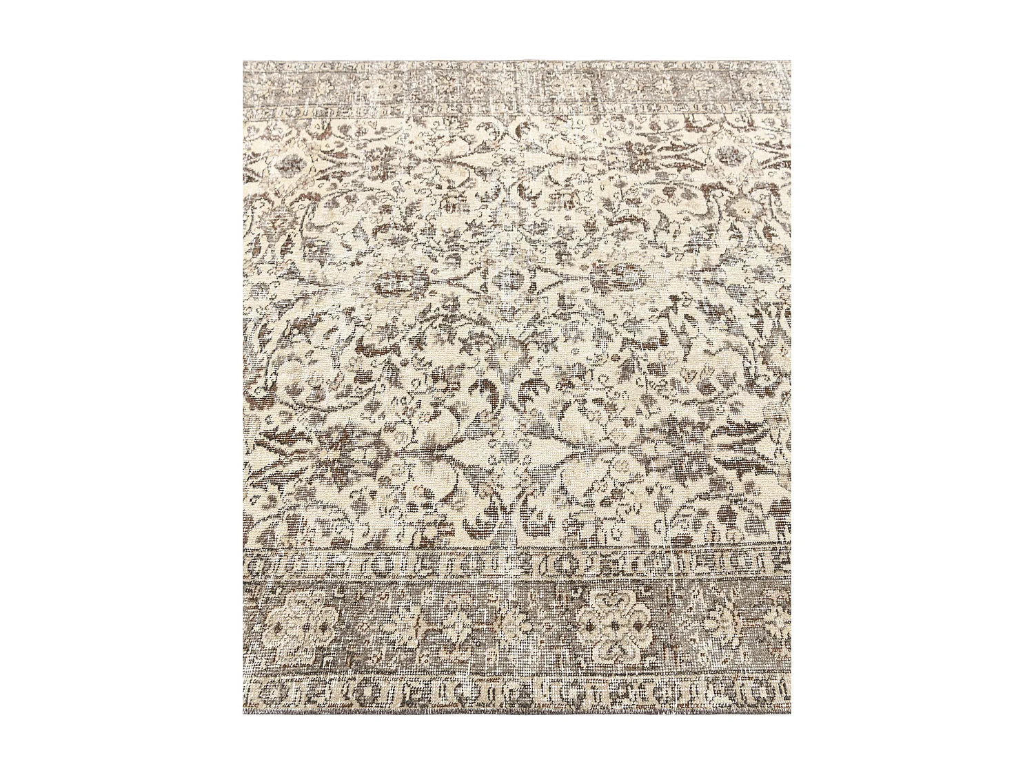Tapis de laine 150x249 beige Ultra Vintage