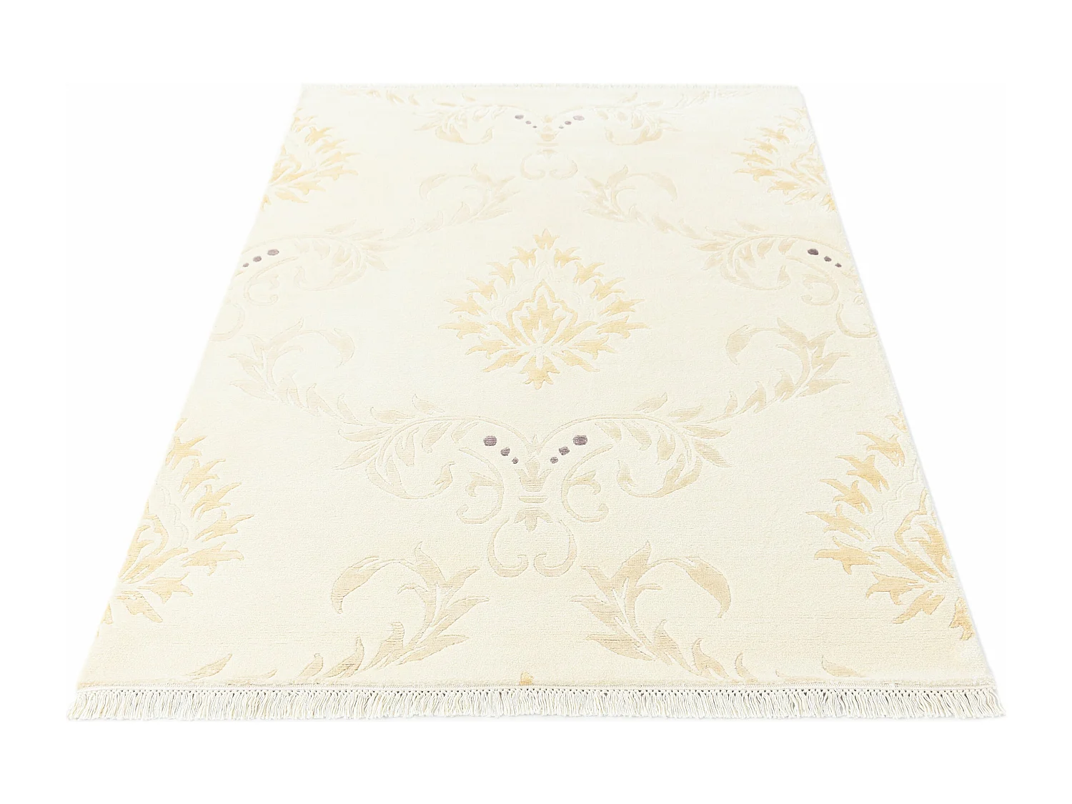 Tapis de laine 122x183 beige Darya