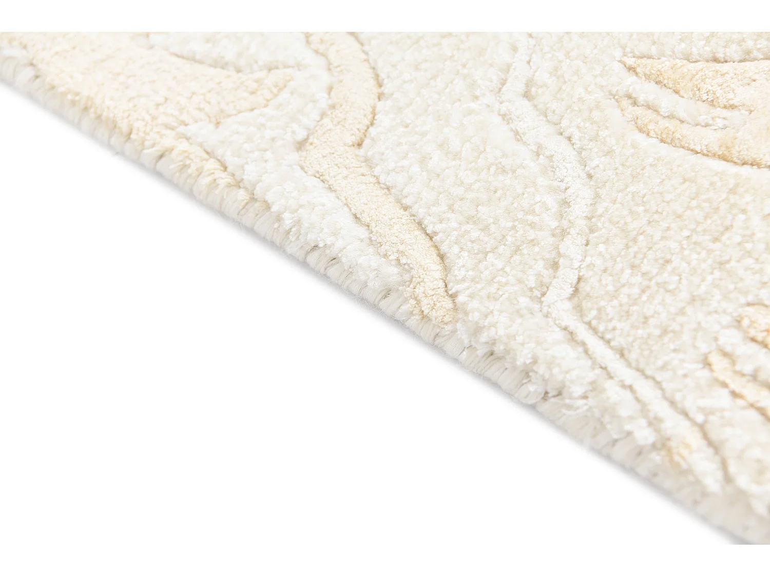 Tapis de laine 122x183 beige Darya