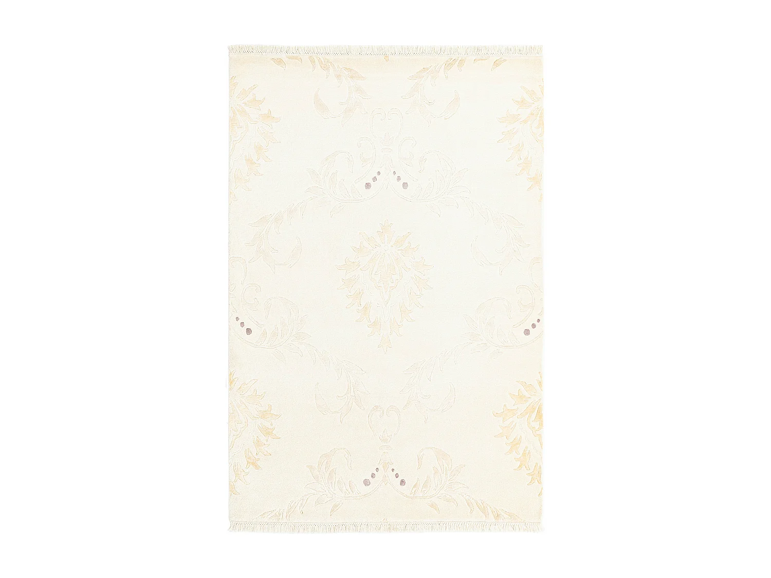 Tapis de laine 122x183 beige Darya