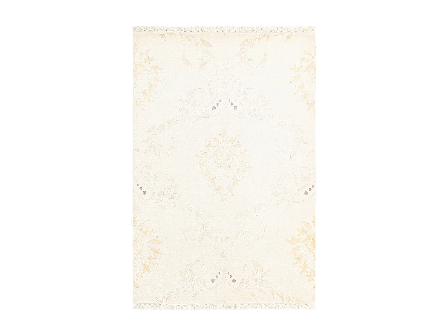Tapis de laine 122x183 beige Darya