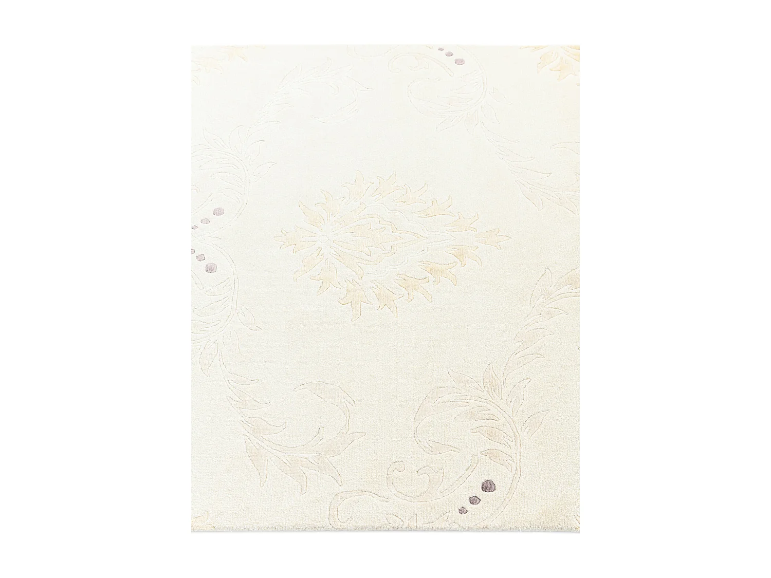 Tapis de laine 122x183 beige Darya