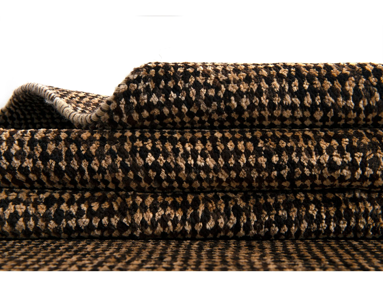 Wollteppich 167x244 Braun Juma