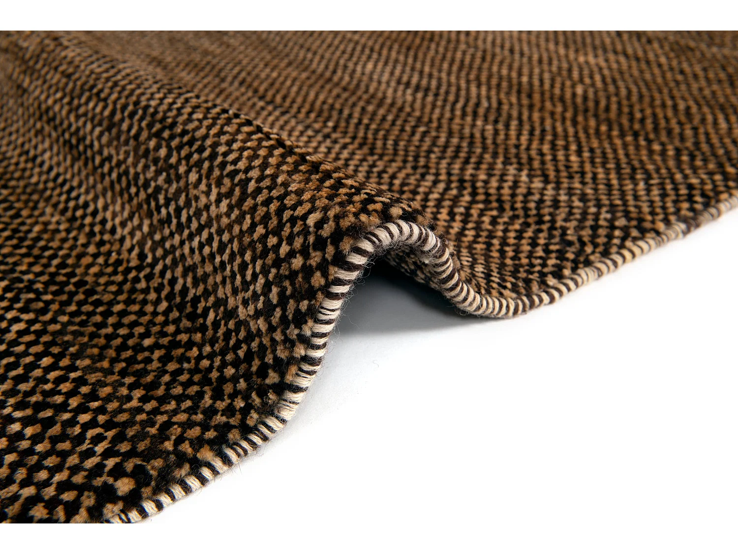 Wollteppich 167x244 Braun Juma