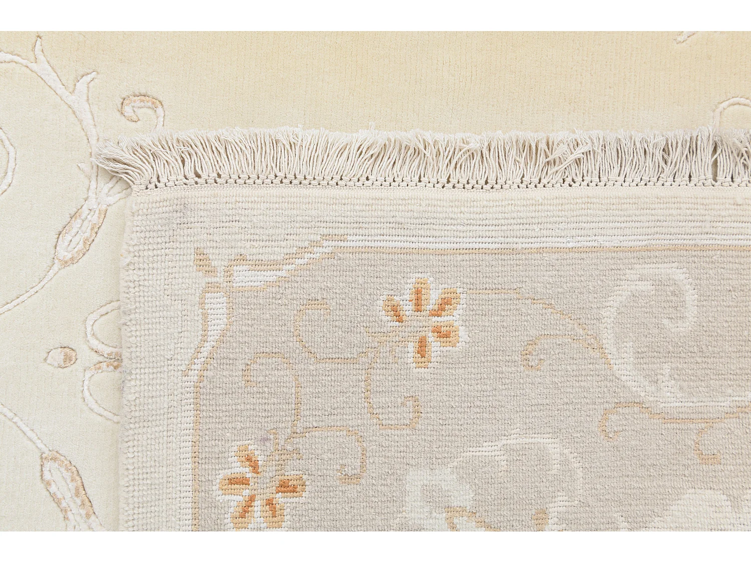 Tapis de laine 170x244 beige Darya