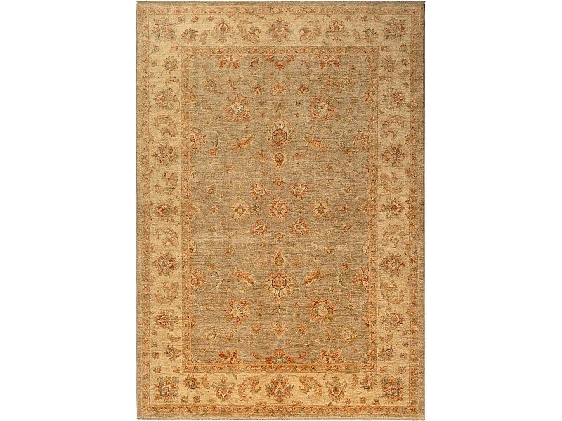 Wollteppich 203x296 Beige Ziegler