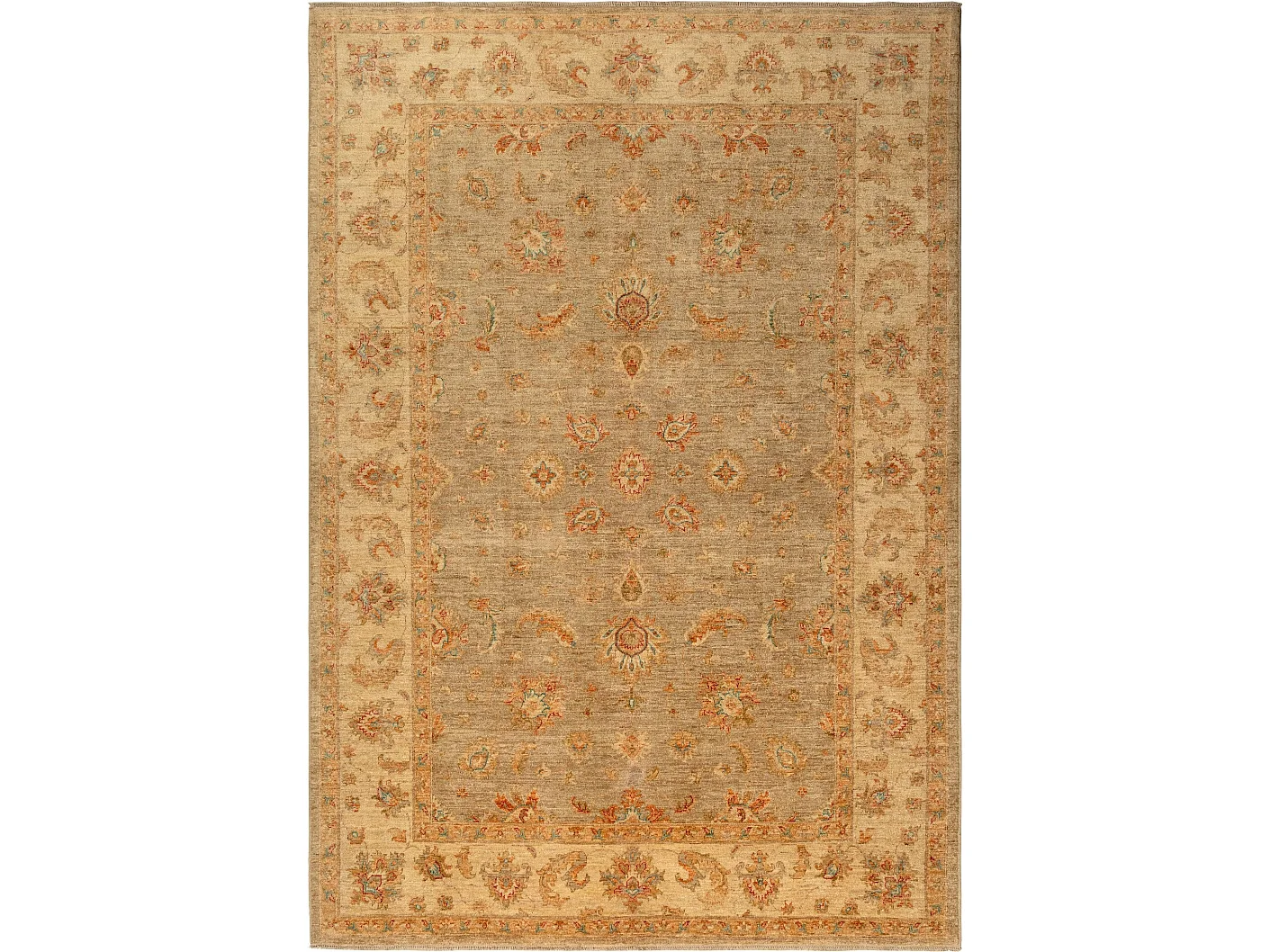 Tappeto in lana 203x296 beige Ziegler