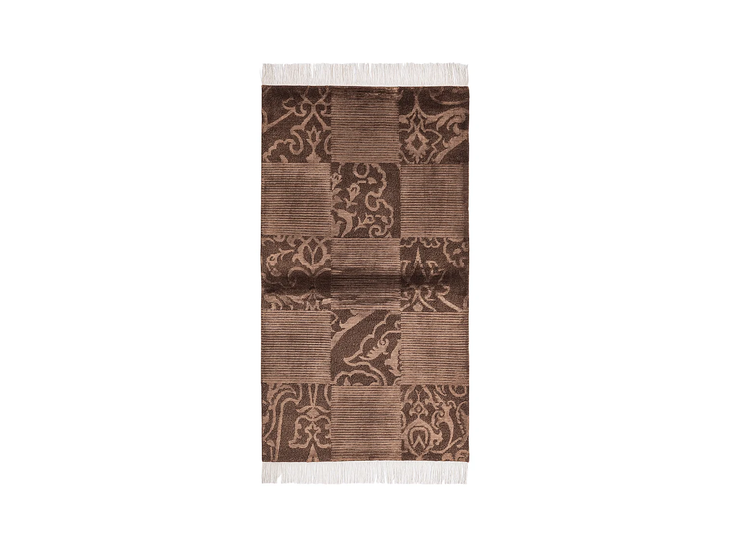 Tapis de laine 81x140 brun Darya