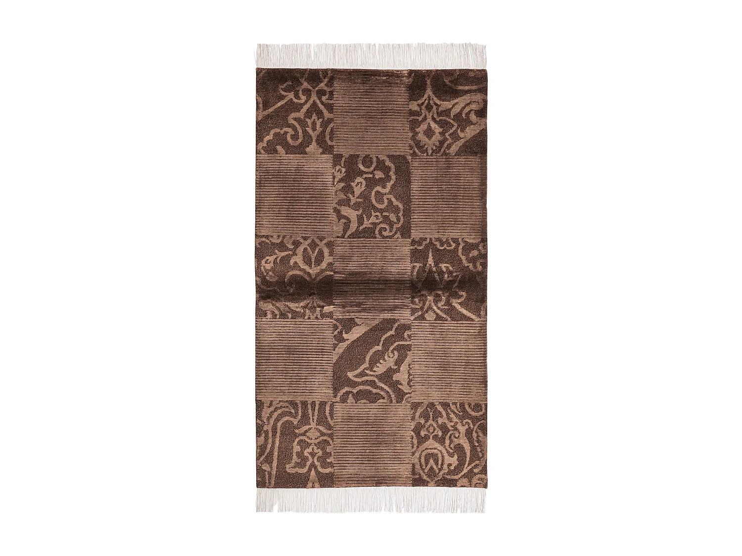Tapis de laine 81x140 brun Darya