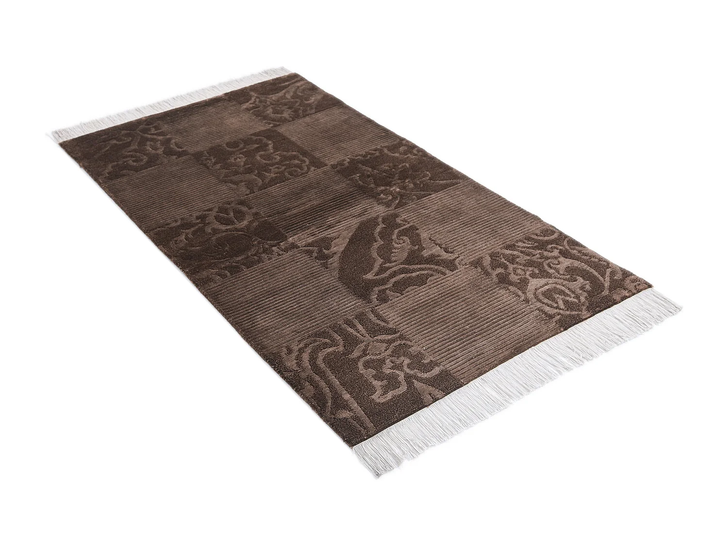 Tapis de laine 81x140 brun Darya