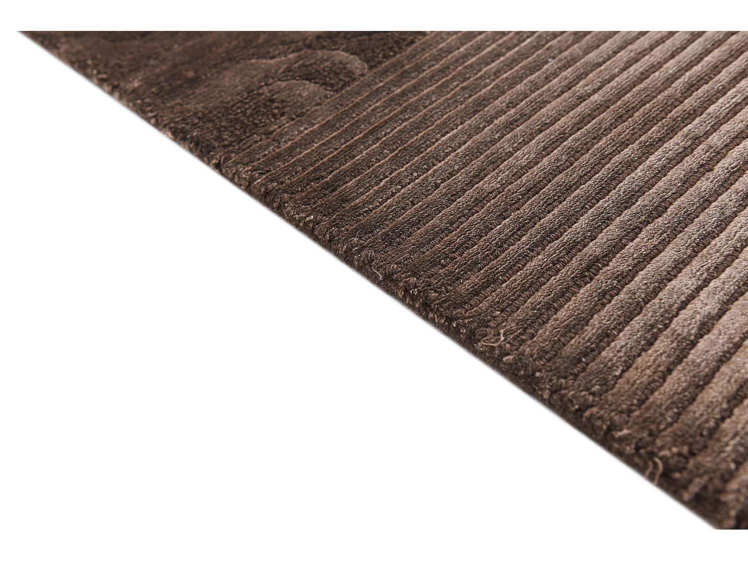 Tapis de laine 81x140 brun Darya